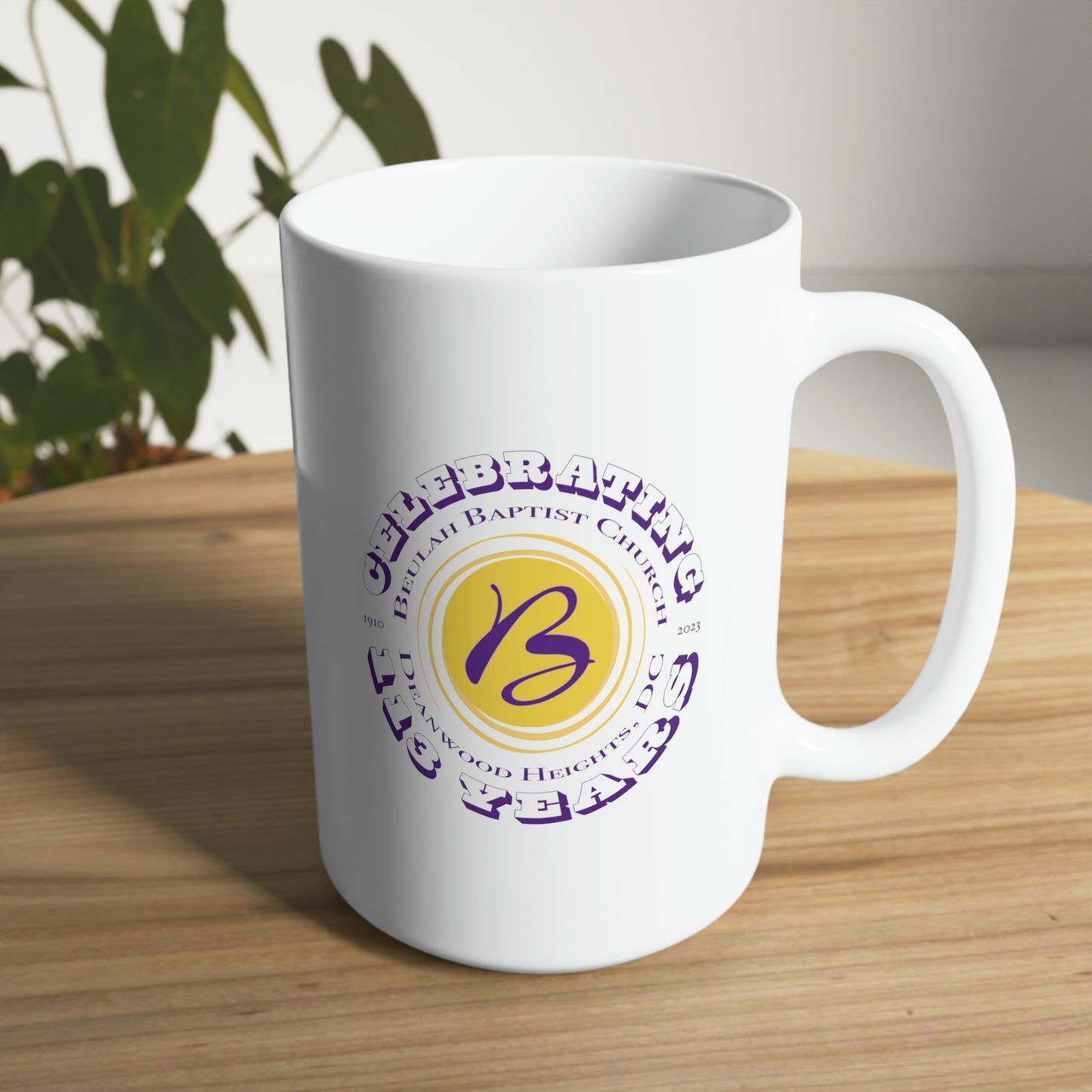 Birthday - -White Ceramic Mug, 11oz and 15oz