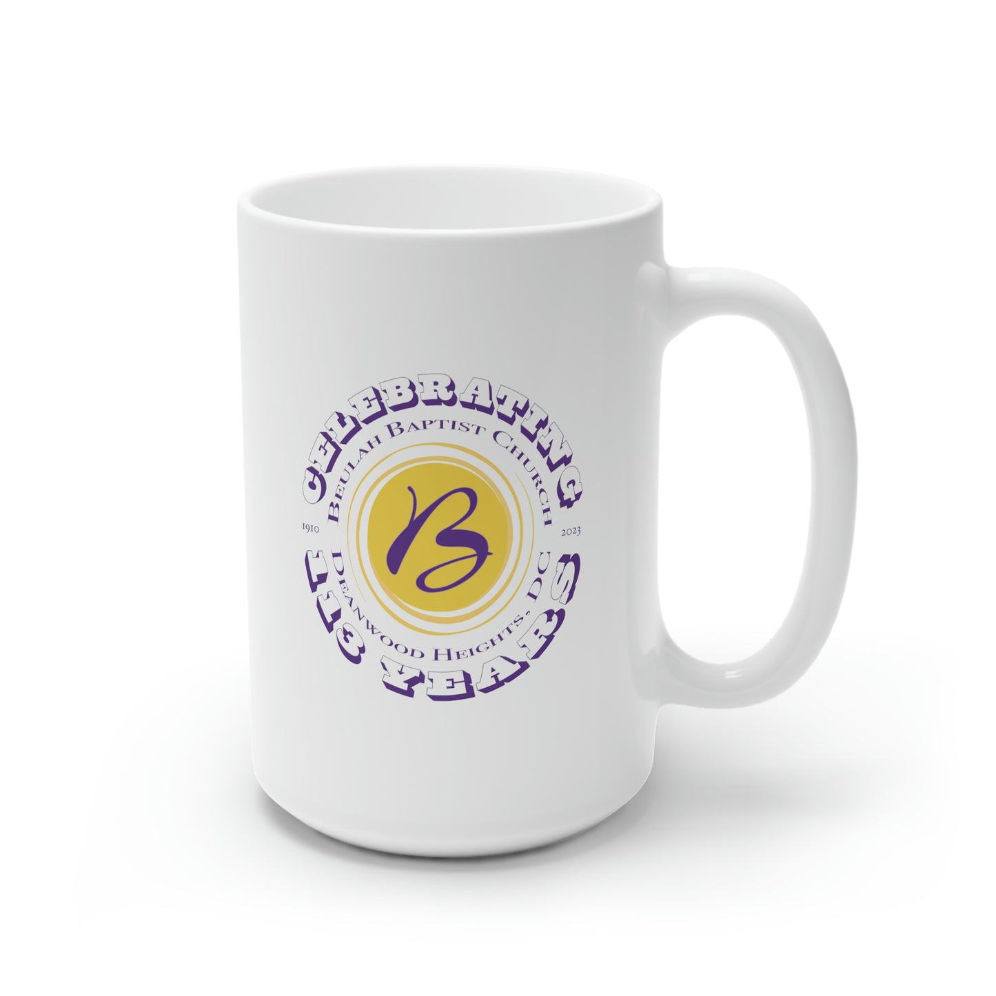 Birthday - -White Ceramic Mug, 11oz and 15oz