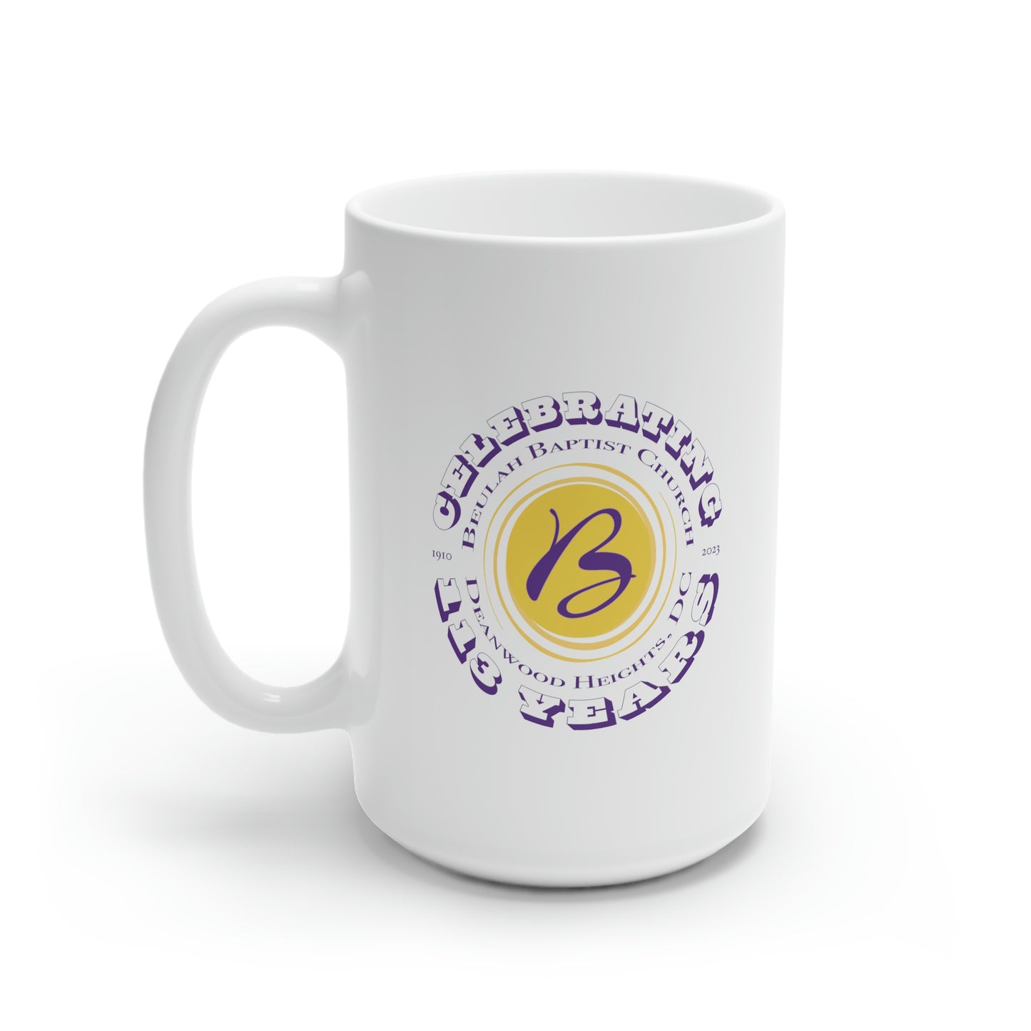 Birthday - -White Ceramic Mug, 11oz and 15oz