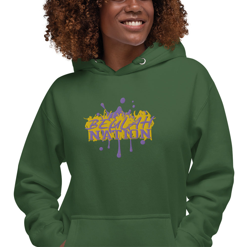 Beulah Nation - Embroidered Unisex Hoodie