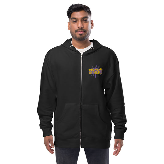 Beulah Nation - Unisex fleece zip up hoodie