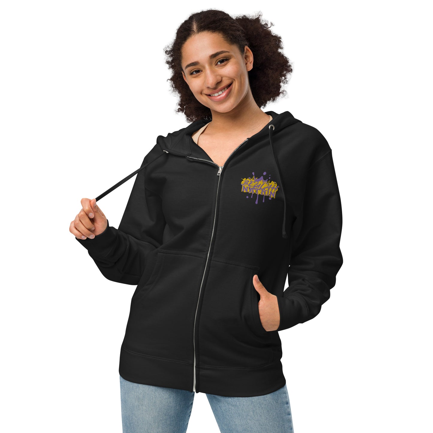 Beulah Nation - Unisex fleece zip up hoodie