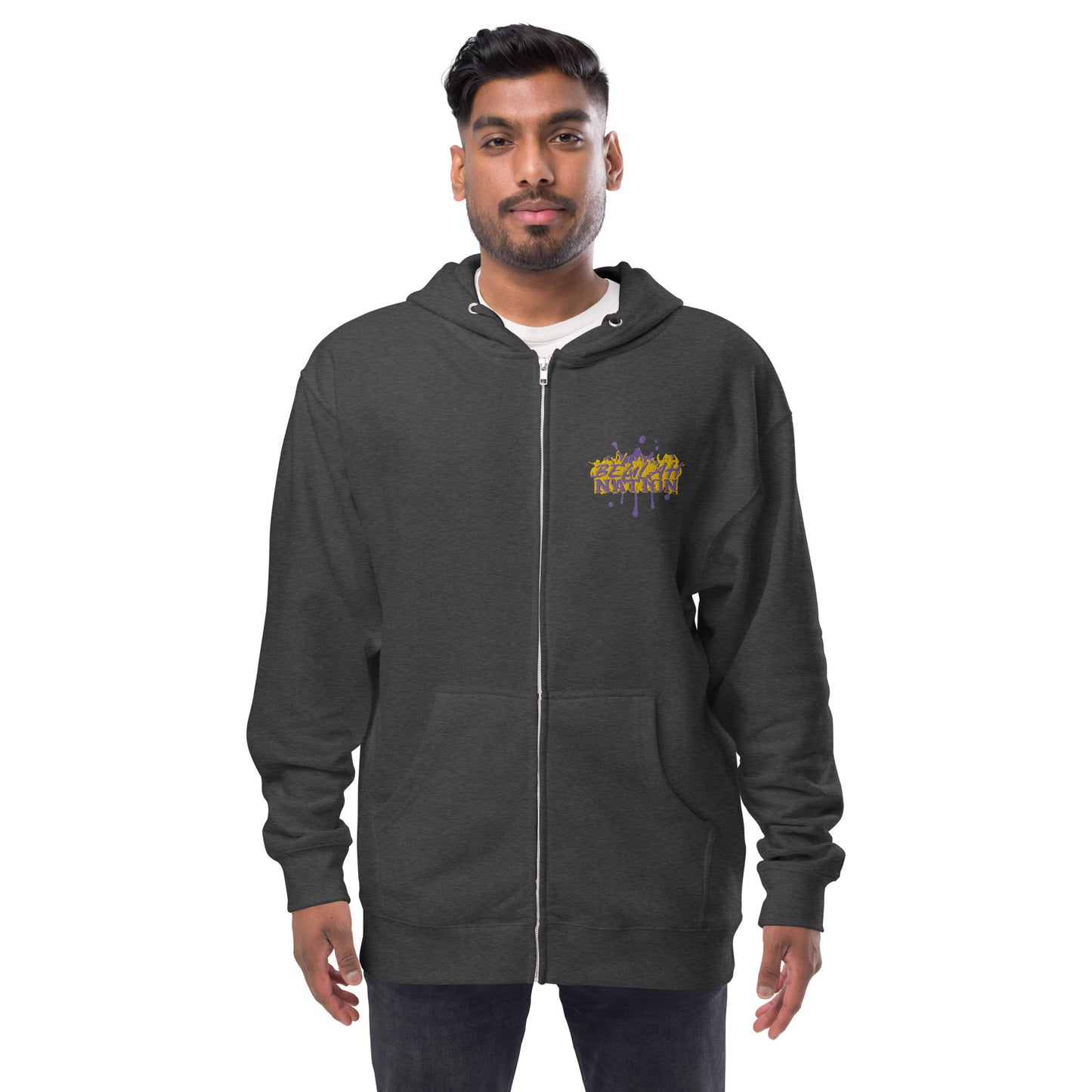 Beulah Nation - Unisex fleece zip up hoodie