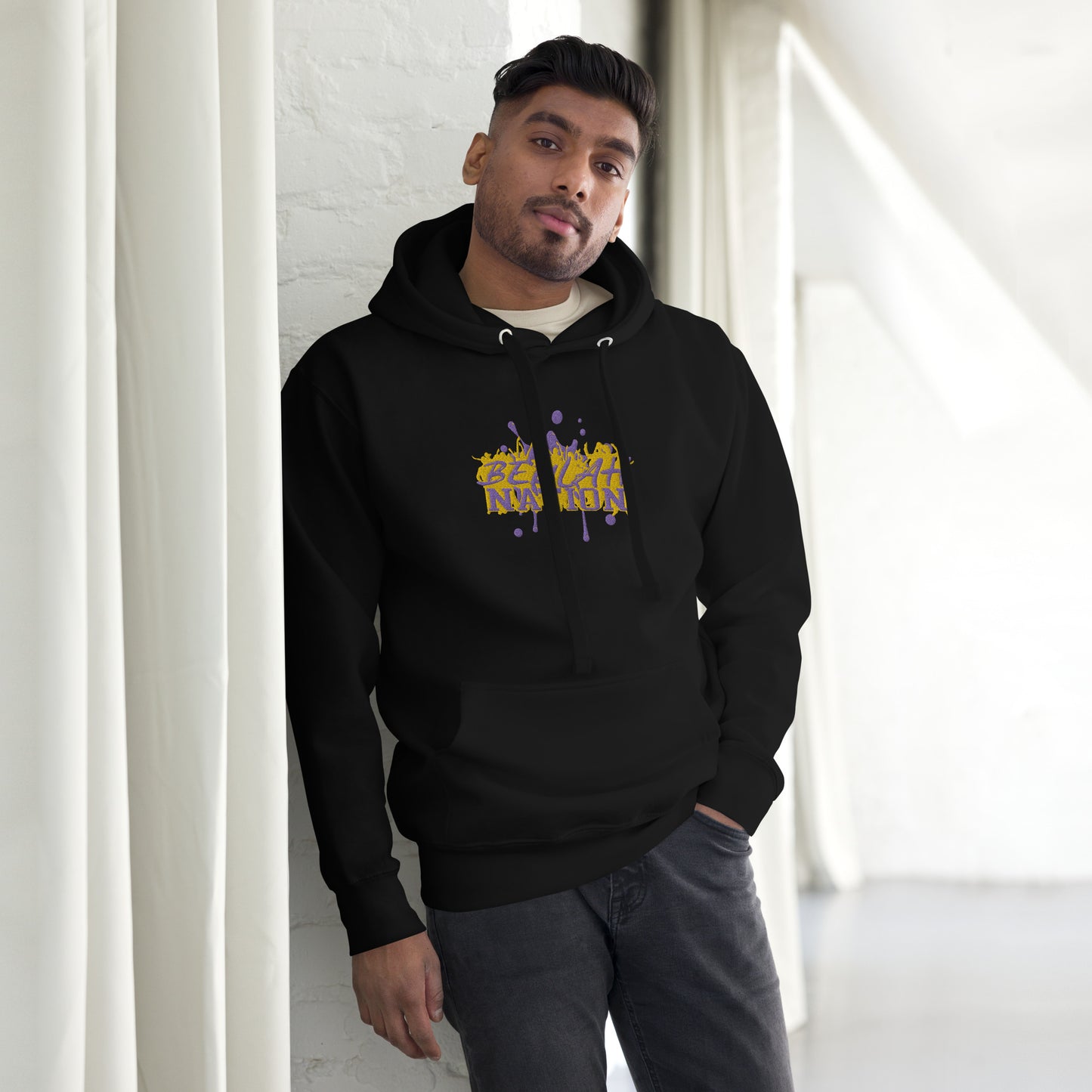 Beulah Nation - Embroidered Unisex Hoodie