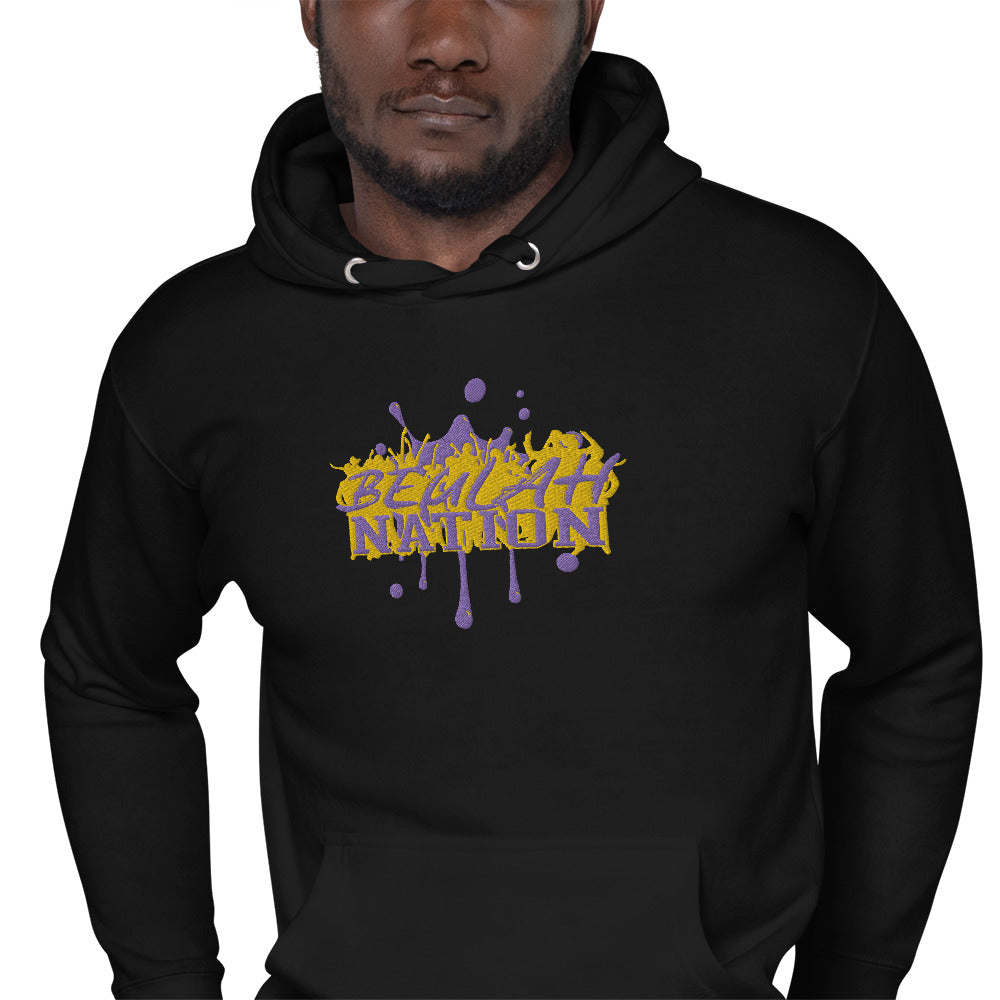 Beulah Nation - Embroidered Unisex Hoodie