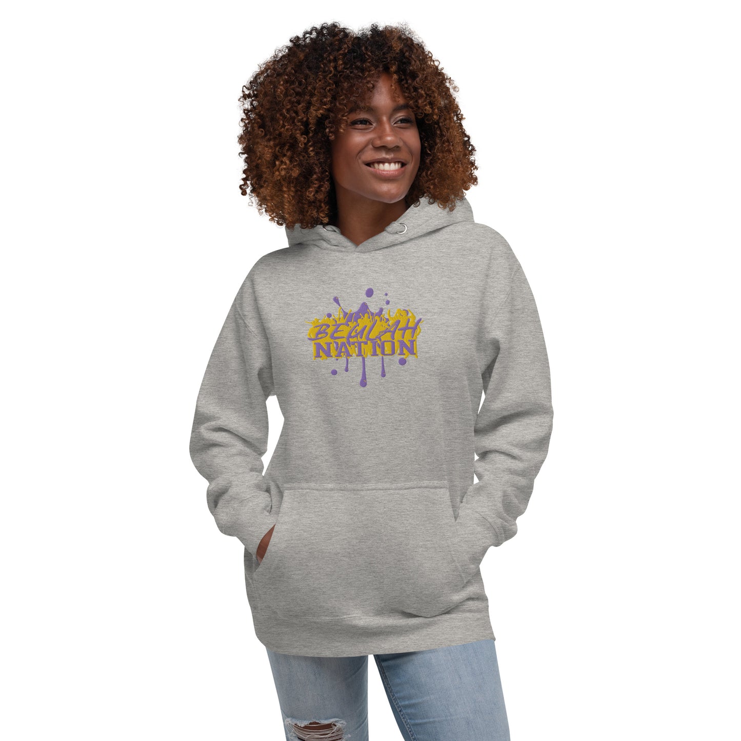 Beulah Nation - Embroidered Unisex Hoodie