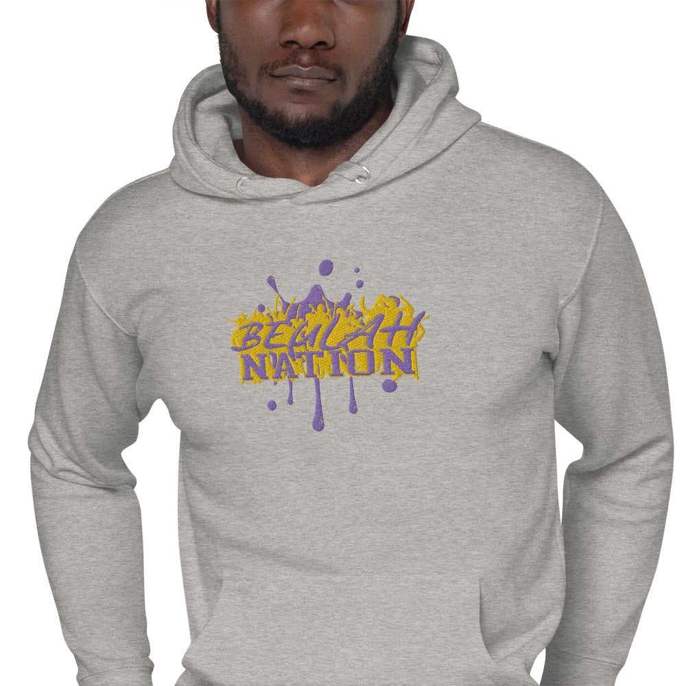 Beulah Nation - Embroidered Unisex Hoodie