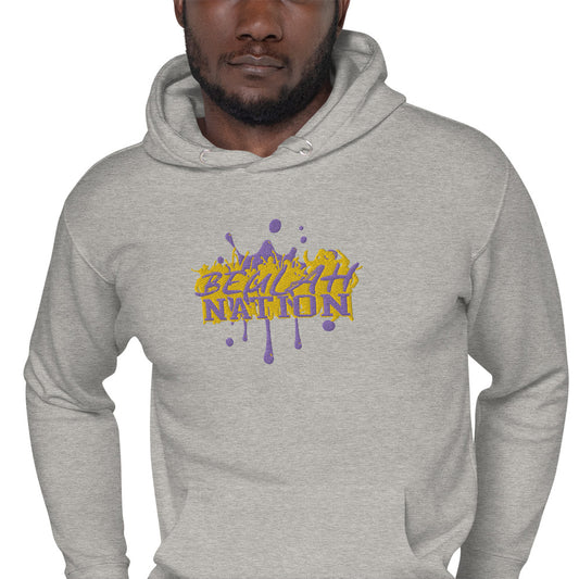 Beulah Nation - Embroidered Unisex Hoodie