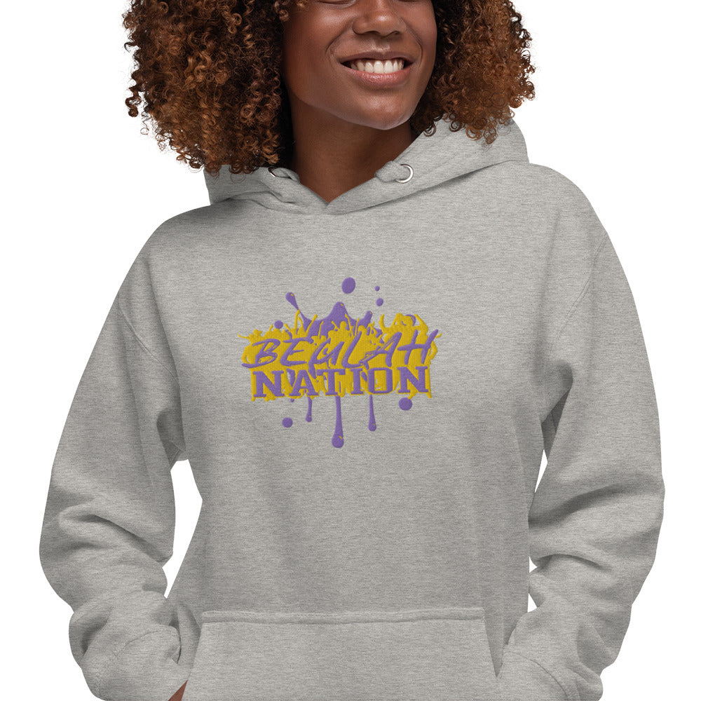 Beulah Nation - Embroidered Unisex Hoodie