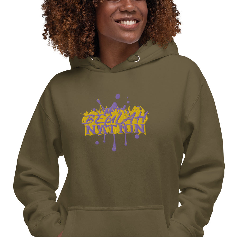 Beulah Nation - Embroidered Unisex Hoodie