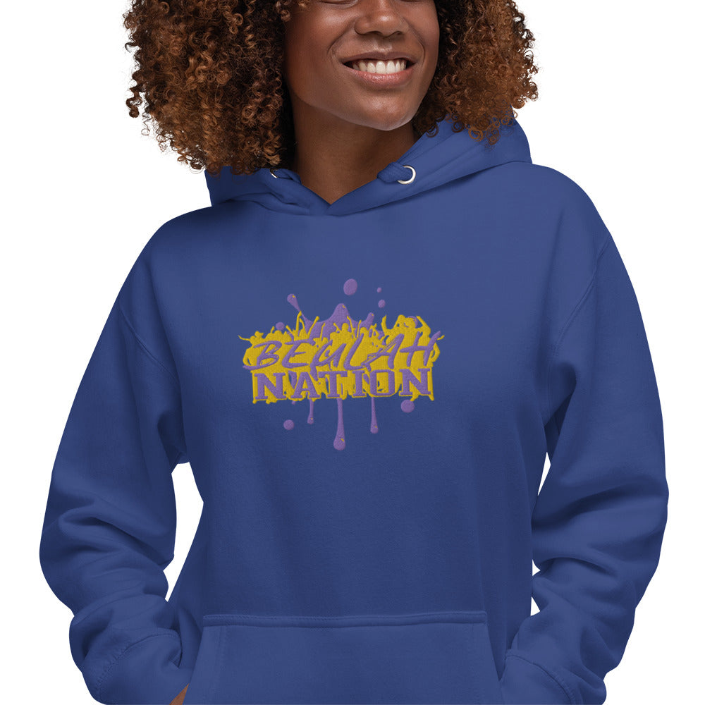 Beulah Nation - Embroidered Unisex Hoodie